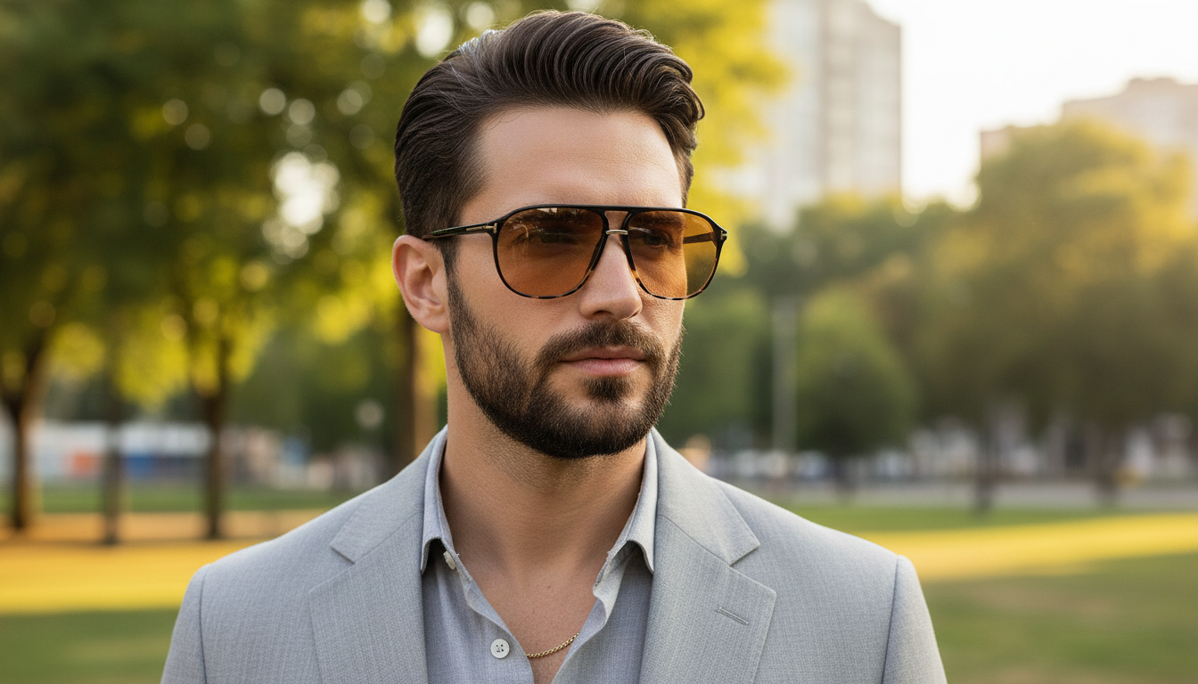 Widok z przodu Tom Ford BRUCE (FT1026 - 05E)