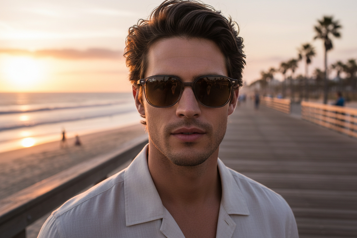 Widok z przodu Ray-Ban LEONARD (RB2193 - 138085)