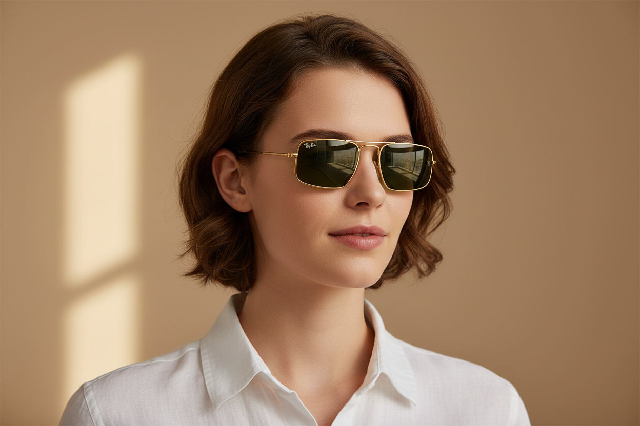 Widok z przodu Ray-Ban JULIE (RB3957 - 919631)