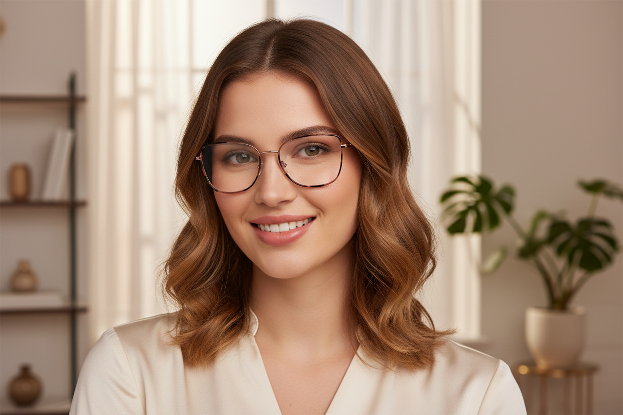 Widok z przodu Michael Kors EMPIRE SQUARE 3 (MK3065J - 1108)