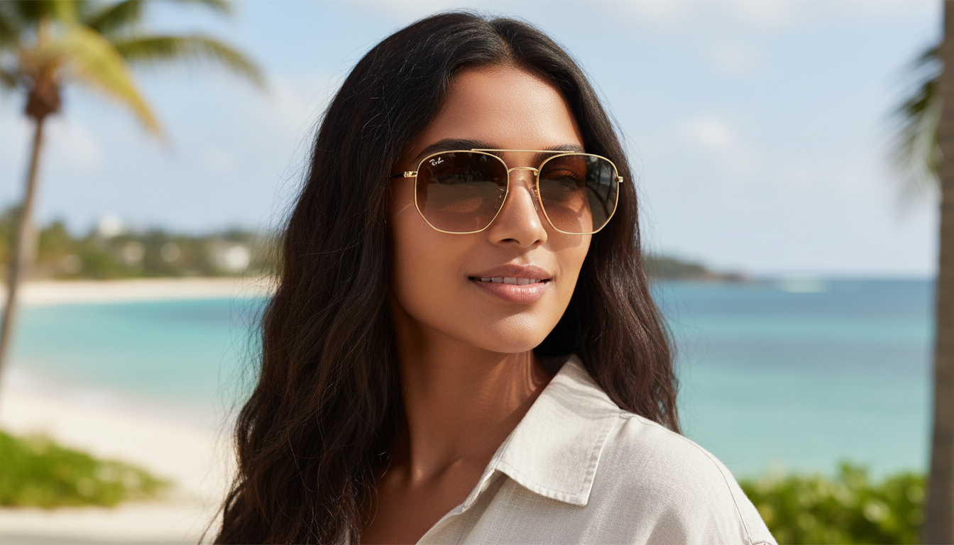 Widok z przodu Ray-Ban RB3707 (001/51)