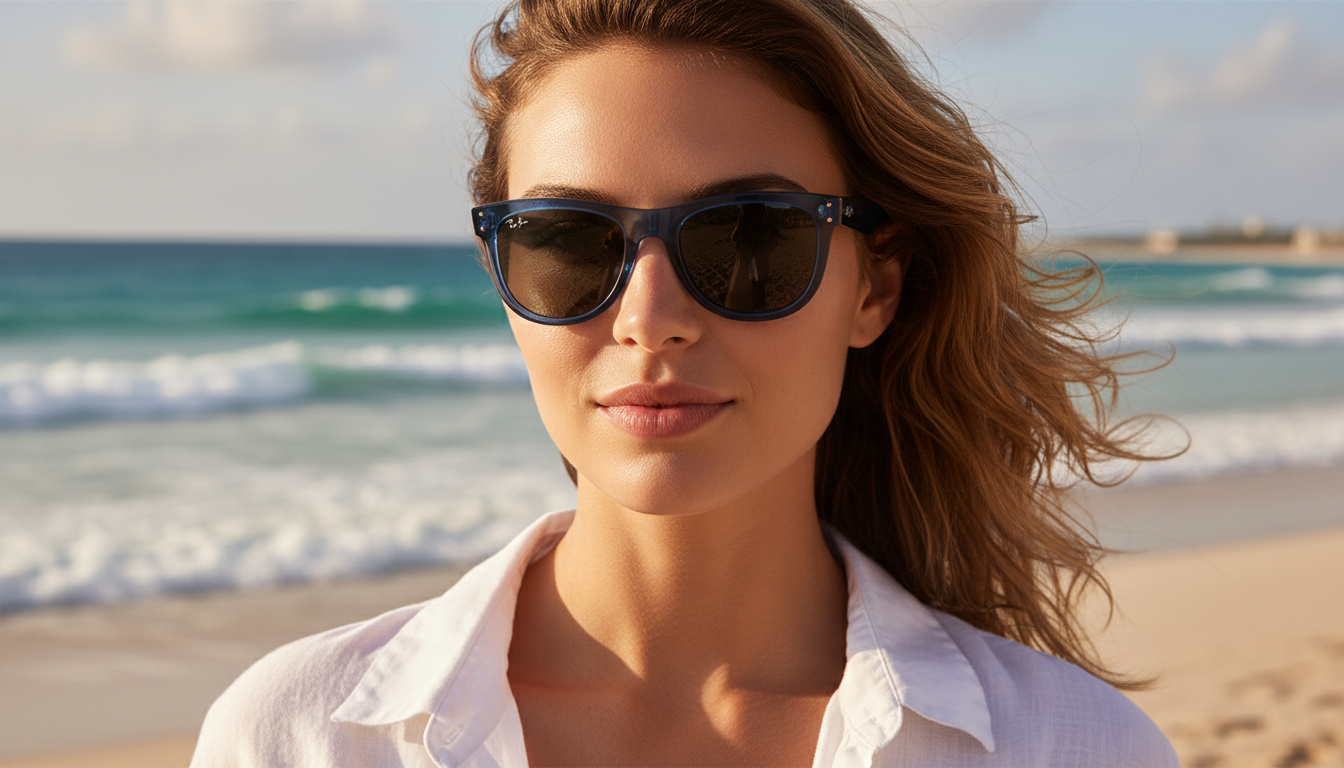 Widok z przodu Ray-Ban WAYFARER REVERSE (RBR0502S - 67083A)