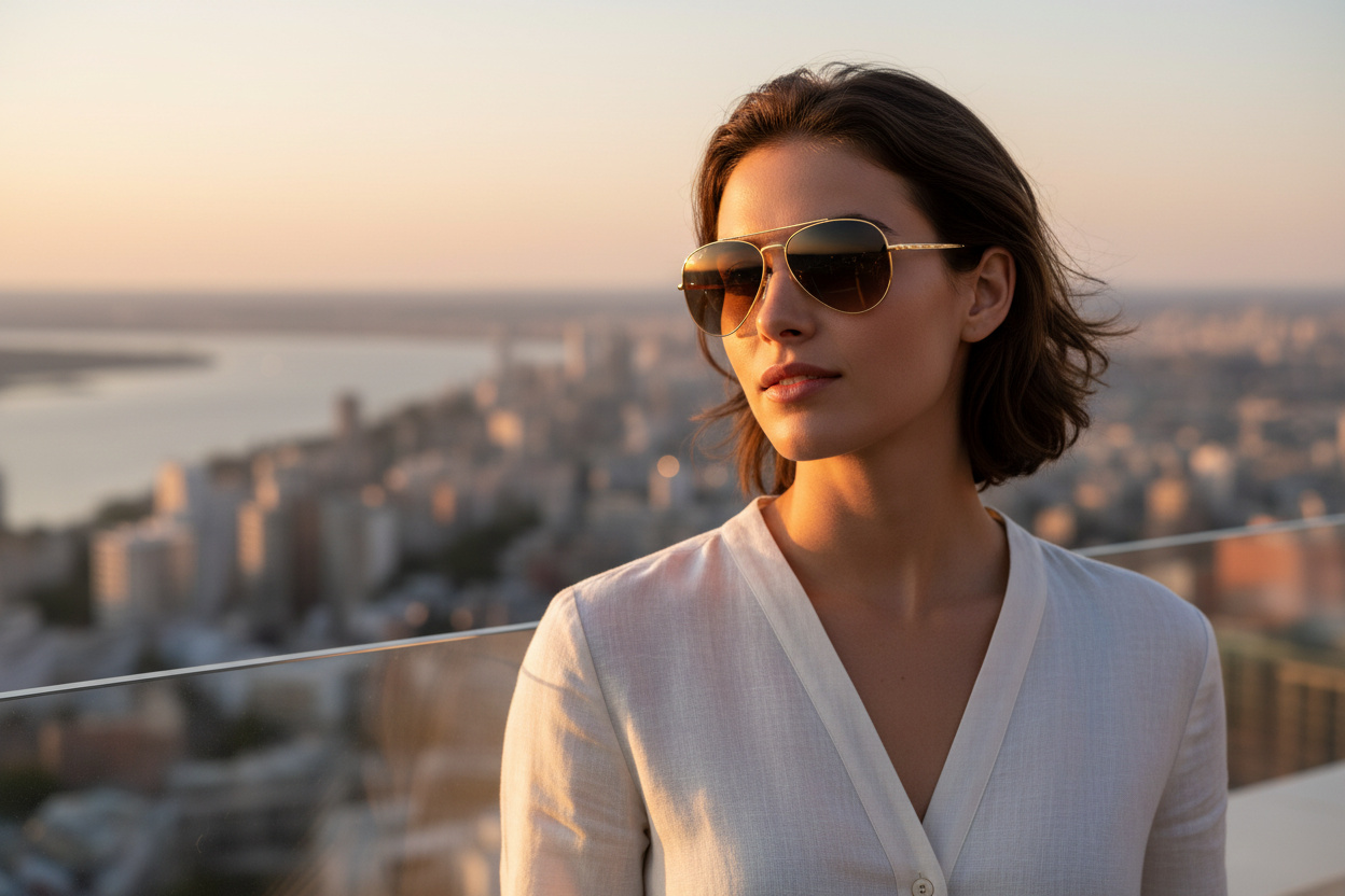 Widok z przodu Ray-Ban NEW AVIATOR (RB3625 - 001/51)