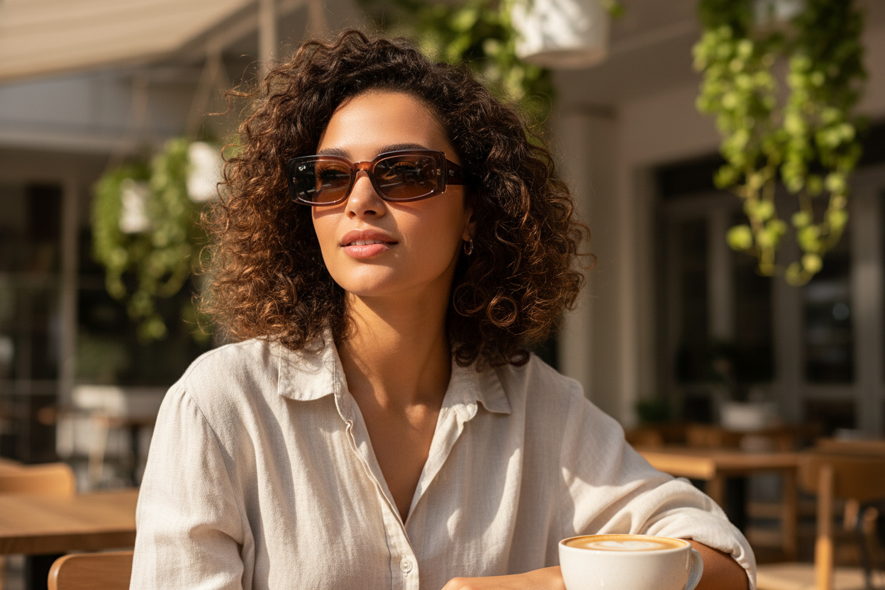 Widok z przodu Ray-Ban KILIANE (RB4395 - 667873)