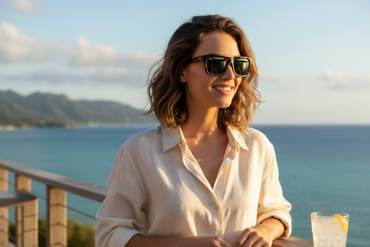 Widok z przodu Ray-Ban WARREN (RB4396 - 135971)