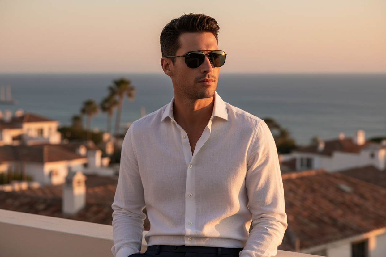 Widok z przodu Ray-Ban AVIATOR REVERSE (RBR0101S - 002/GR)