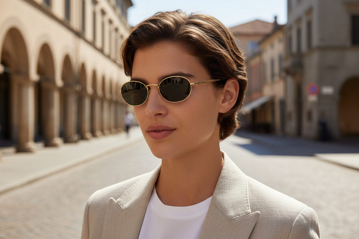 Widok z przodu Persol IDA (PO1018S - 1129R5)