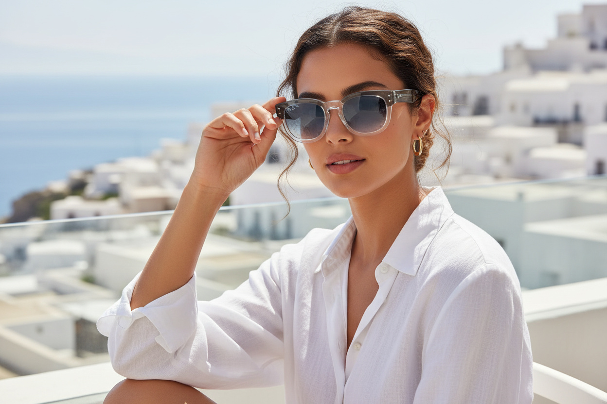 Widok z przodu Ray-Ban MEGA HAWKEYE (RB0298S - 13553F)