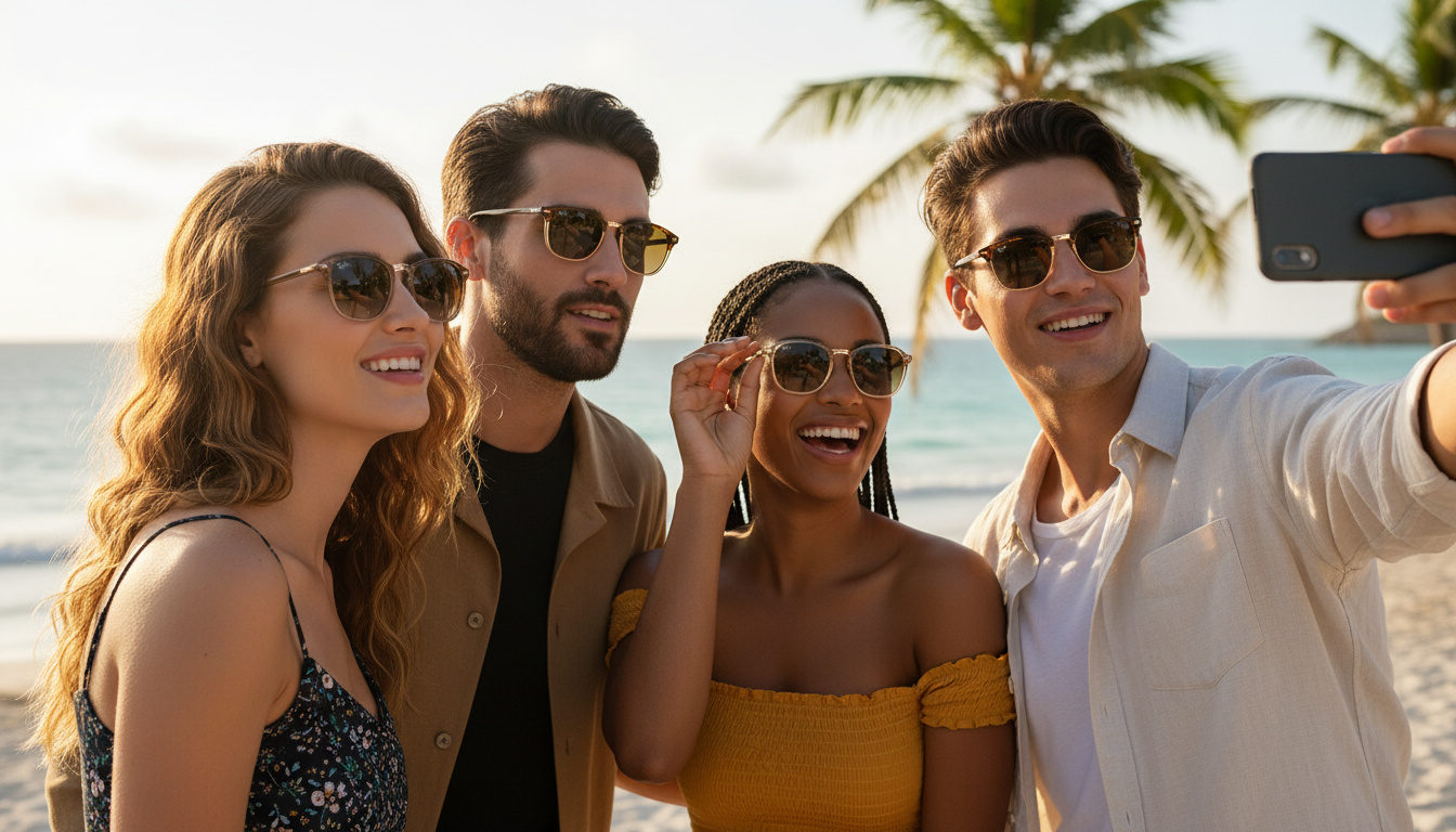 Widok z przodu Ray-Ban RB2203 (13920A)