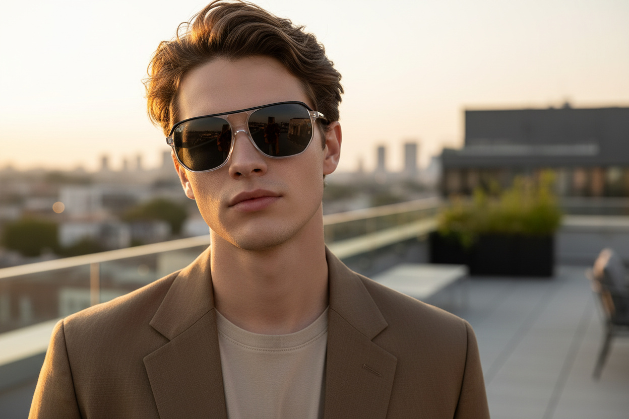 Widok z przodu Ray-Ban BILL ONE (RB2205 - 1396B1)