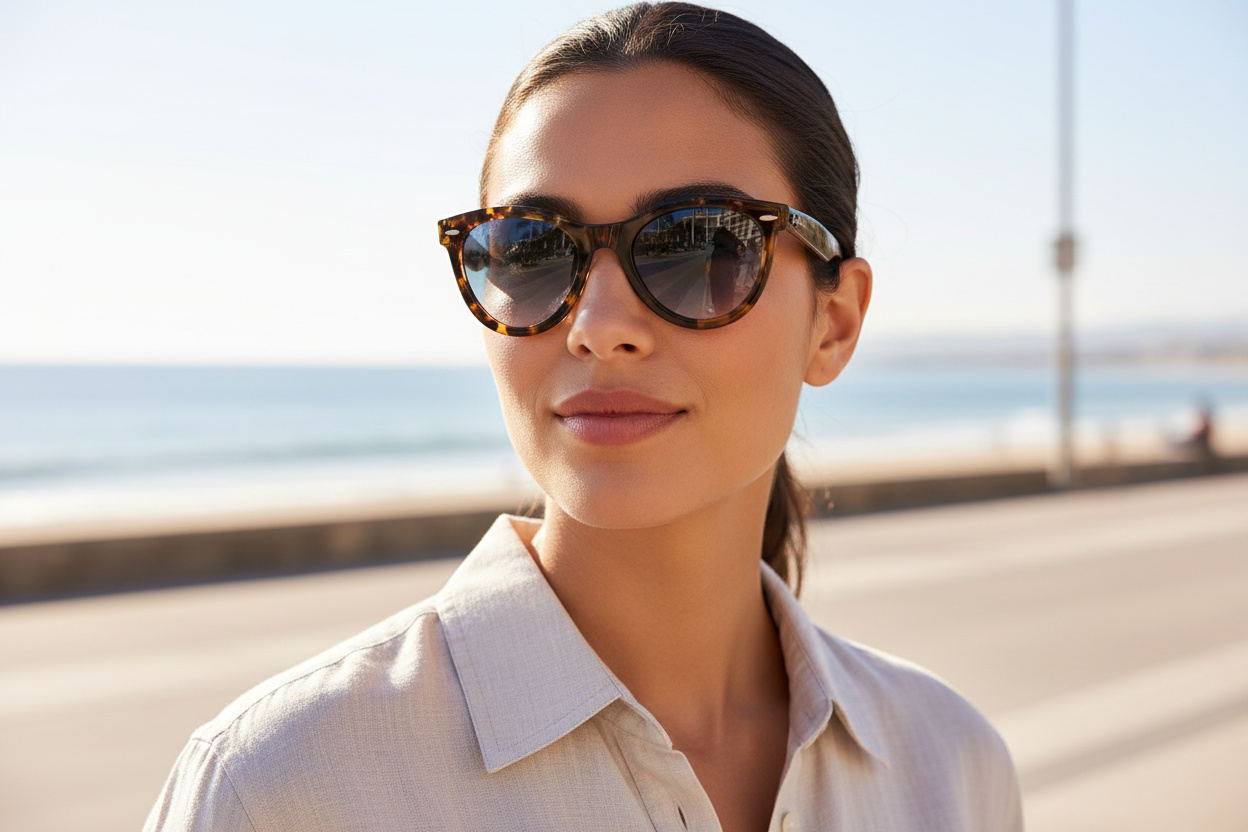 Widok z przodu Ray-Ban WAYFARER WAY (RB2241 - 13323F)