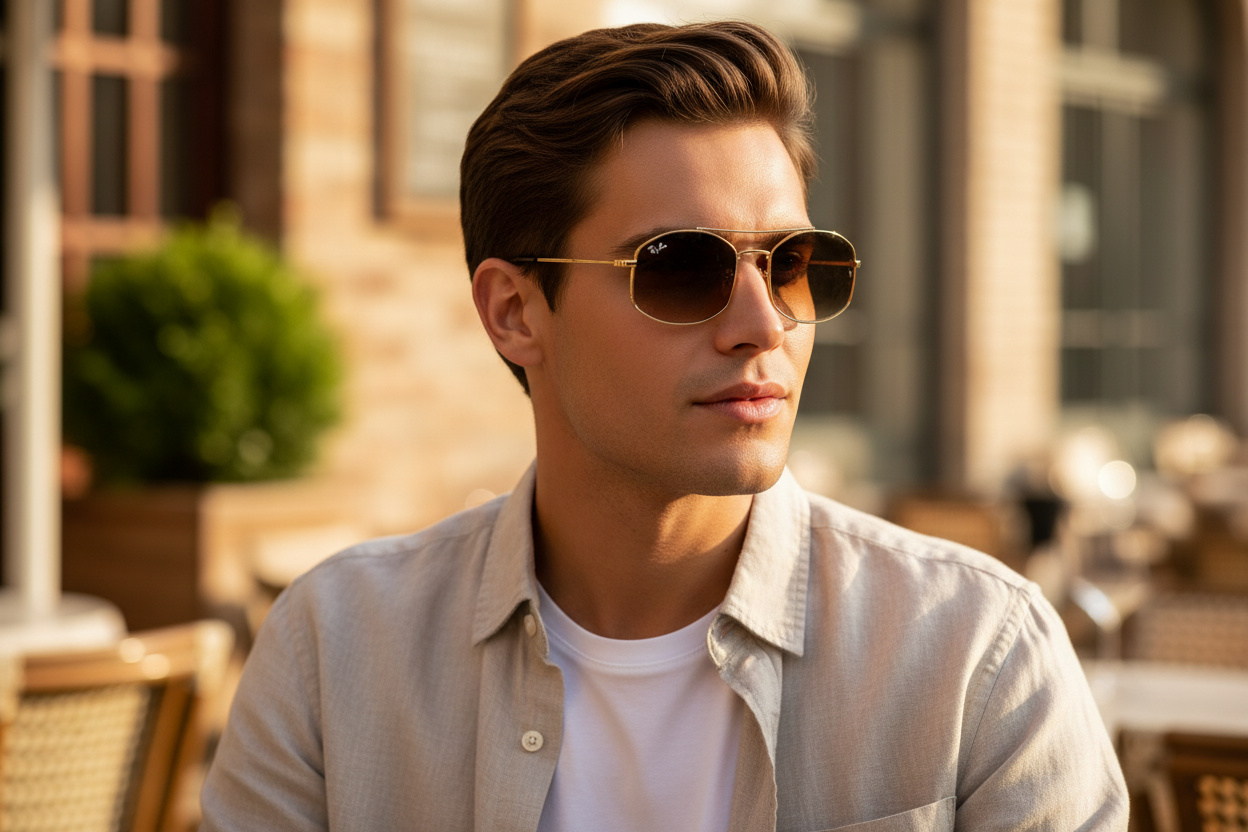 Widok z przodu Ray-Ban RB3719 (001/51)