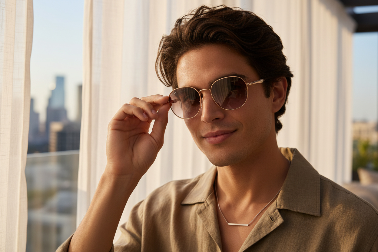 Widok z przodu Ray-Ban RB3727D (9202I8)