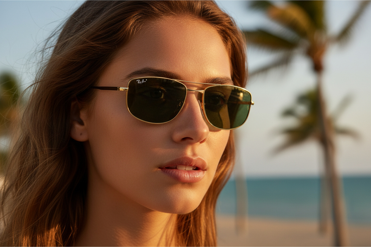Widok z przodu Ray-Ban RB3732 (001/31)