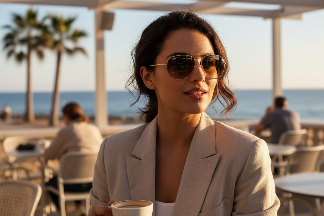 Widok z przodu Ray-Ban BAIN BRIDGE (RB3735 - 001/51)