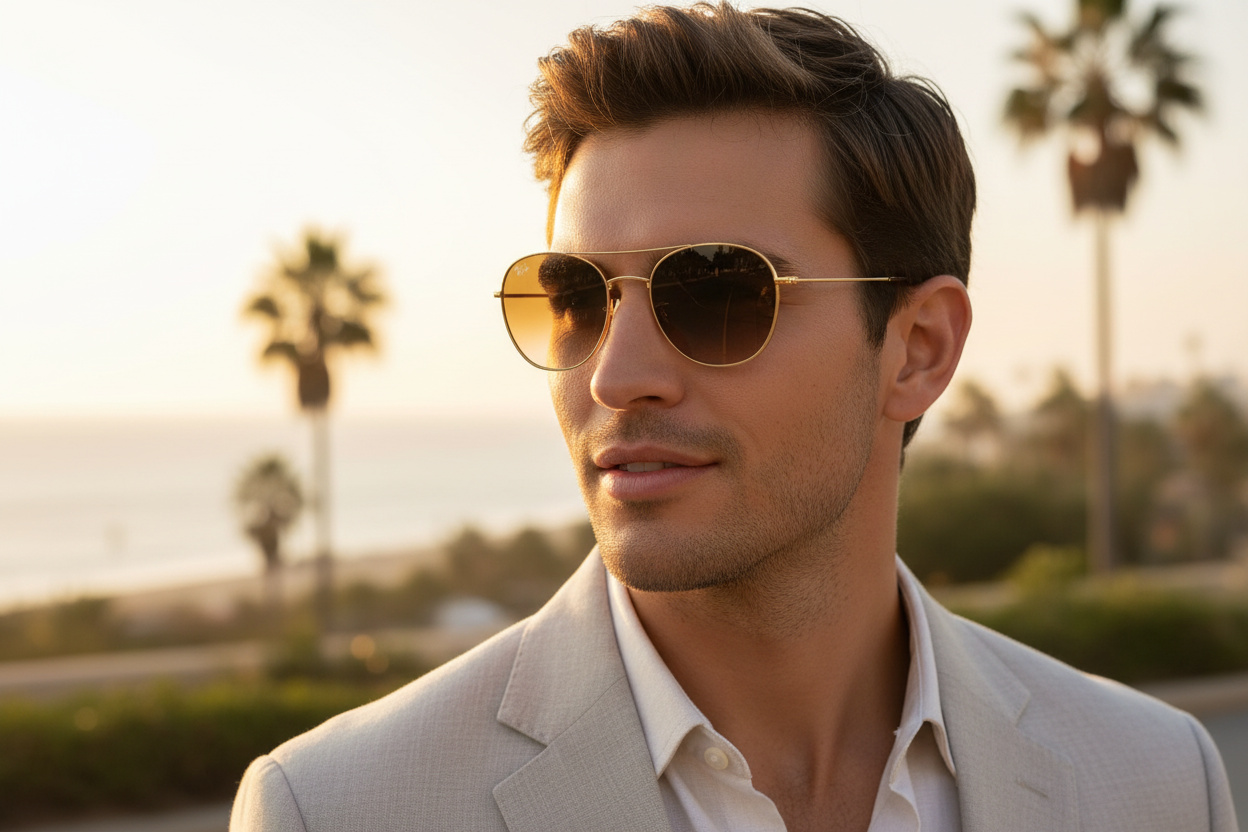 Widok z przodu Ray-Ban RB3809 (001/51)
