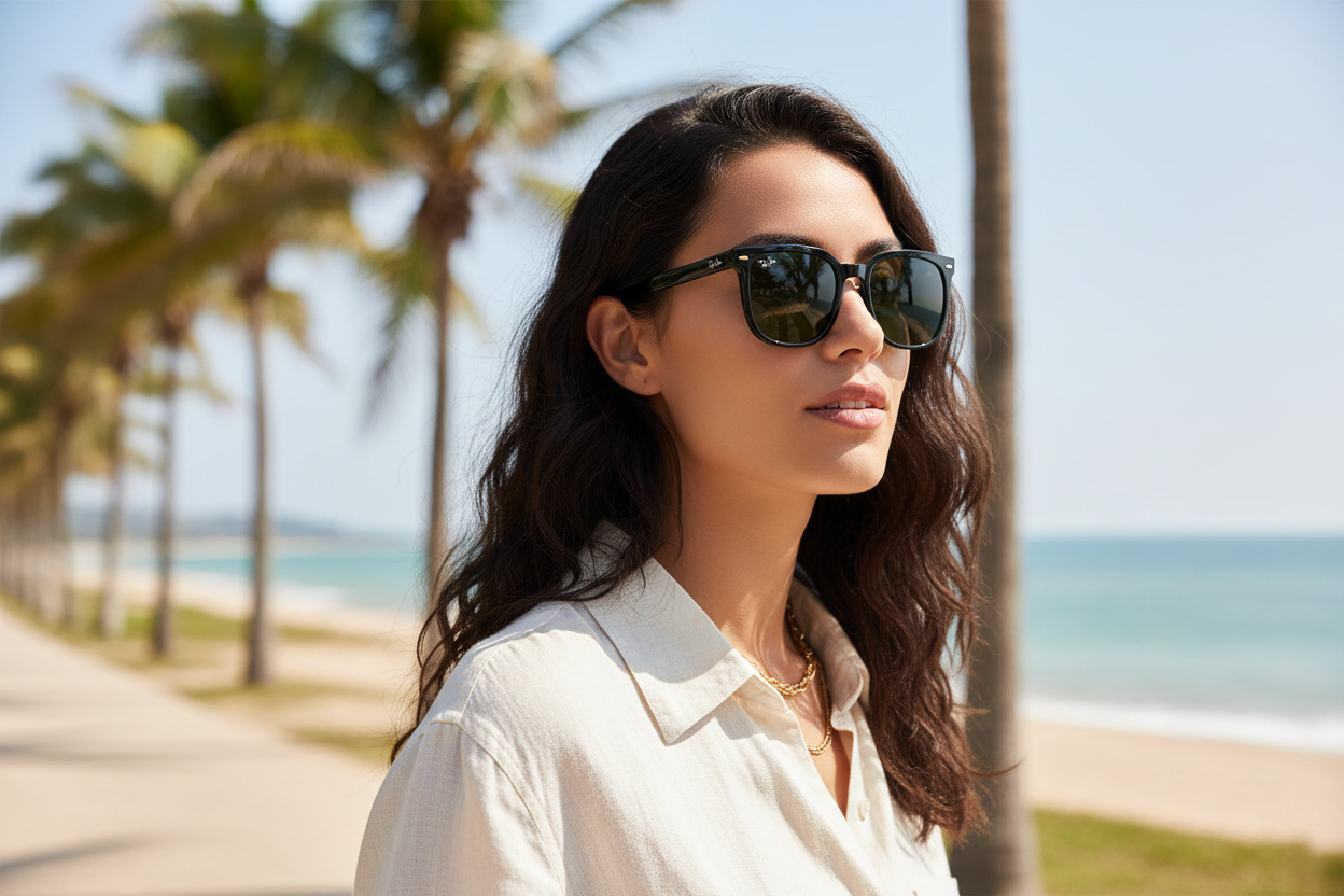 Widok z przodu Ray-Ban RB4401D (601/71)