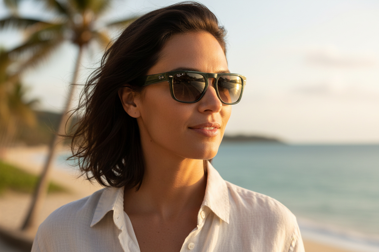 Widok z przodu Ray-Ban RB4407 (6732T5)