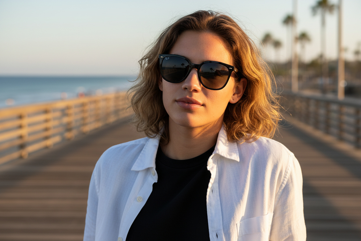 Widok z przodu Ray-Ban RB4423D (601/87)