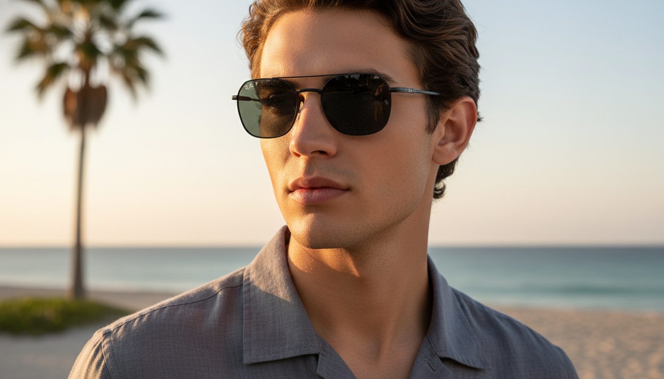 Widok z przodu Ray-Ban JIM TITANIUM (RB8094 - 9267K8)