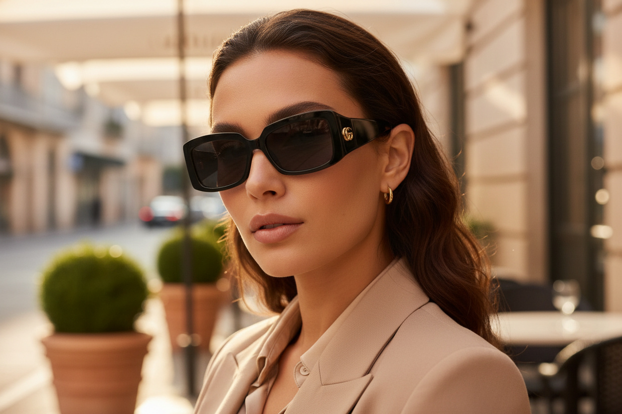 Widok z przodu Gucci GG1403SK (001)