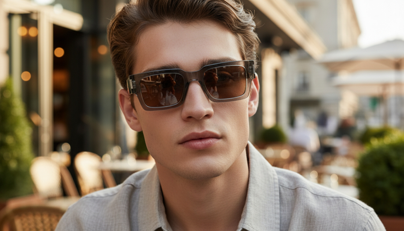 Widok z przodu Saint Laurent SL 572 (006)