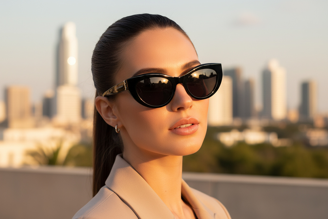 Widok z przodu Saint Laurent SL M115 (001)