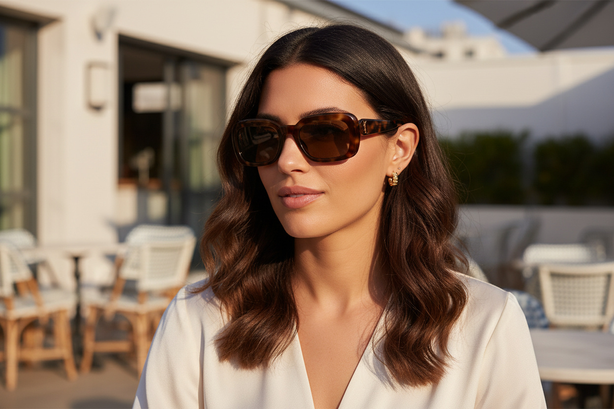 Widok z przodu Saint Laurent SL M130 (004)