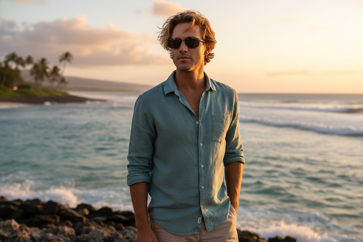 Widok z przodu Maui Jim Ohai (334-02)