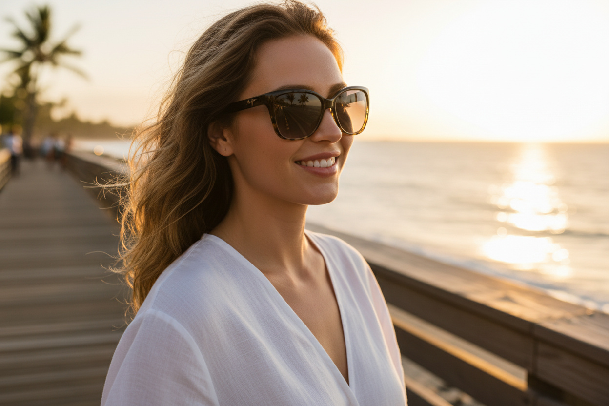 Widok z przodu Maui Jim Starfish (GS744-02T)
