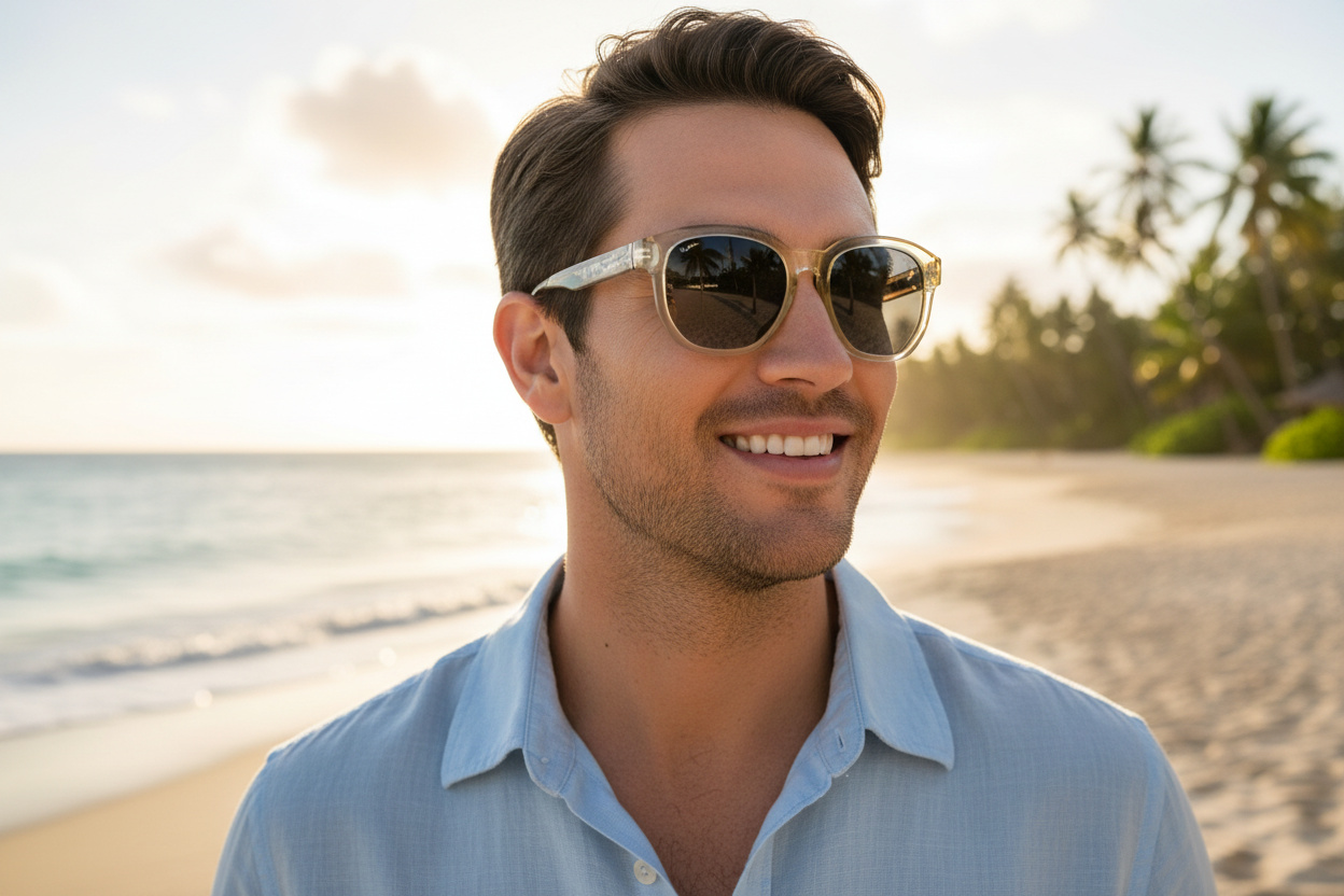 Widok z przodu Maui Jim Akahai AF (GS646-21)