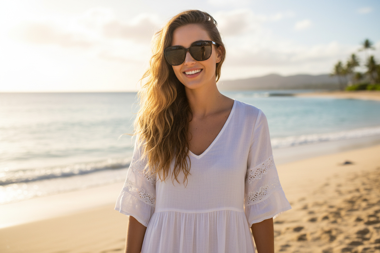 Widok z przodu Maui Jim Good Fun (GS871-02)