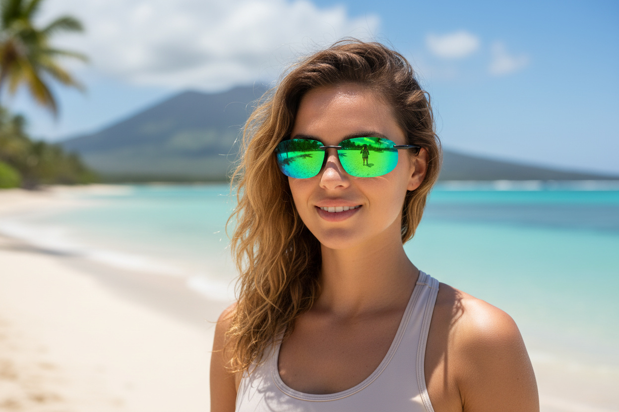 Widok z przodu Maui Jim Hookipa Xlarge (GM456-14)