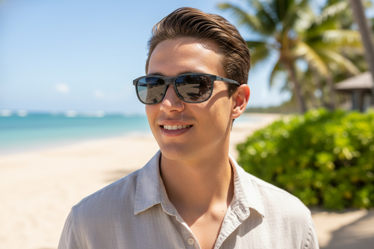 Widok z przodu Maui Jim Lele Kawa (811-11D)