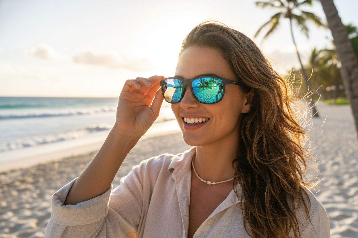 Widok z przodu Maui Jim Lele Kawa (B811-03S)