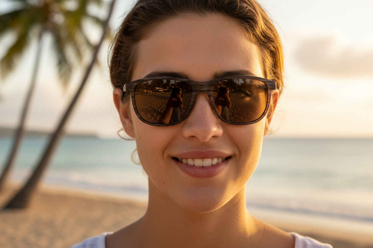 Widok z przodu Maui Jim Lele Kawa (H811-25C)