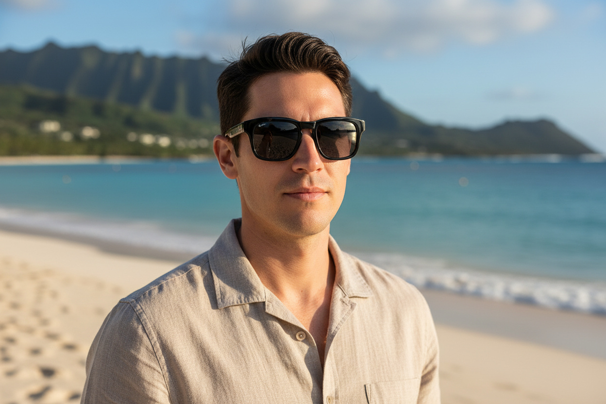 Widok z przodu Maui Jim Maluhia (GS643-14)