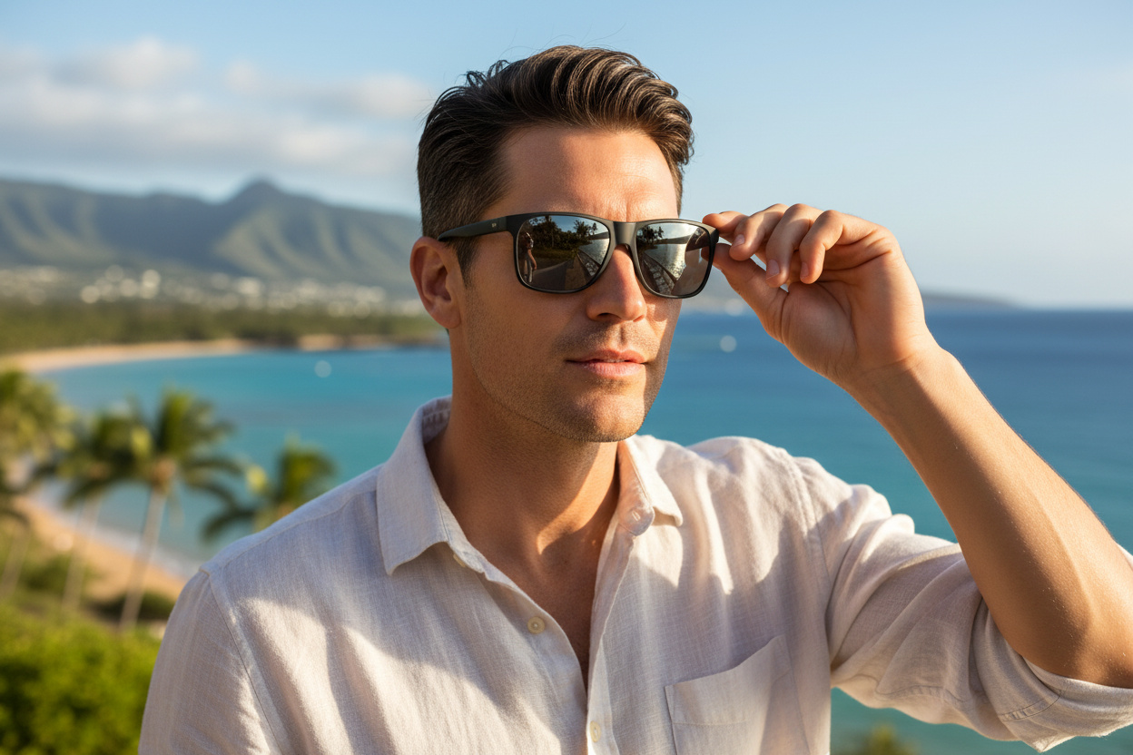 Widok z przodu Maui Jim Pailolo (603-02)