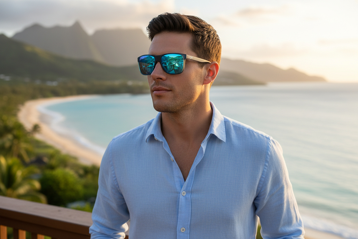 Widok z przodu Maui Jim Pailolo (B603-03)
