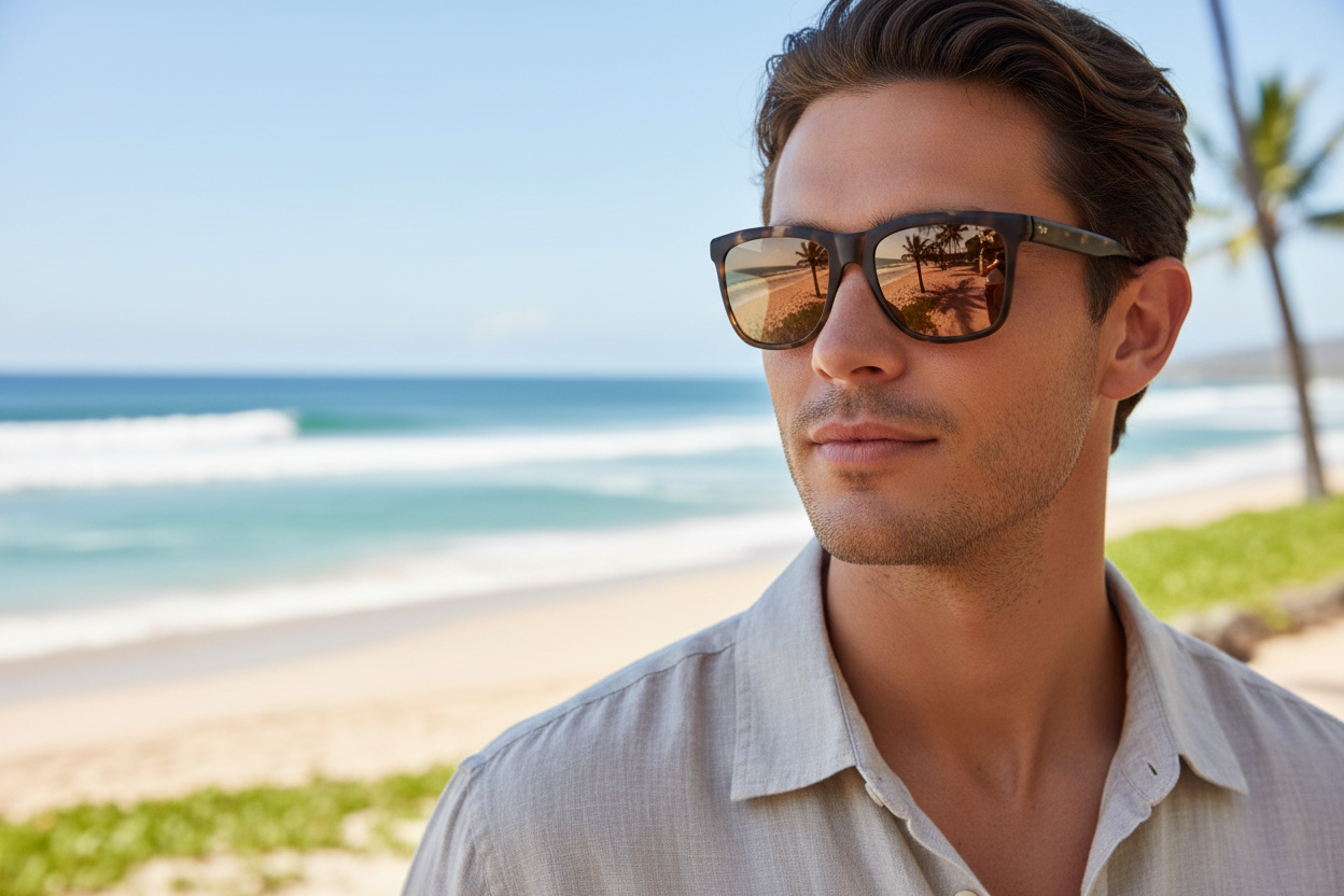 Widok z przodu Maui Jim Pehu (H602-10)
