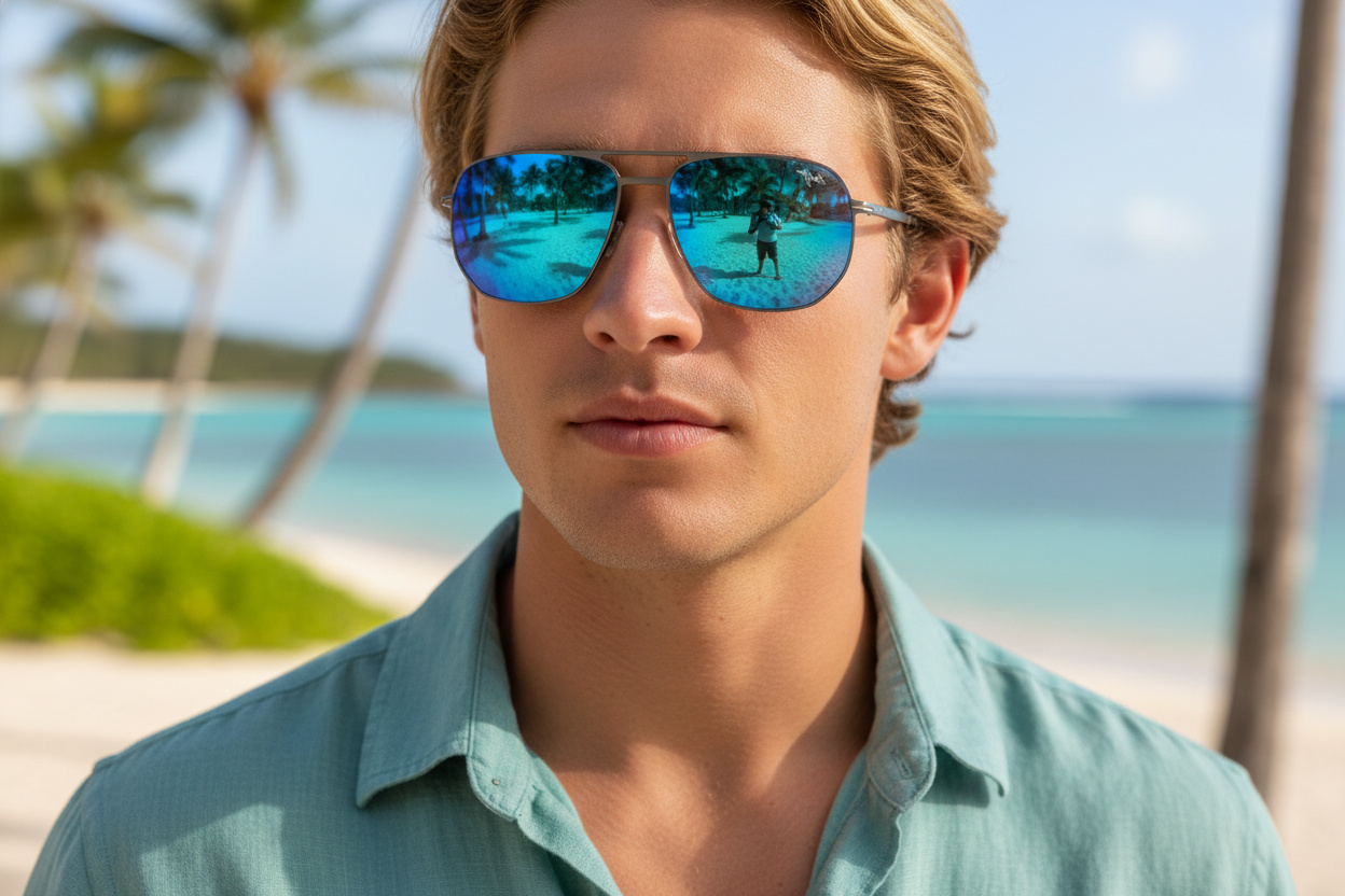 Widok z przodu Maui Jim Sharks Cove (B605-03)