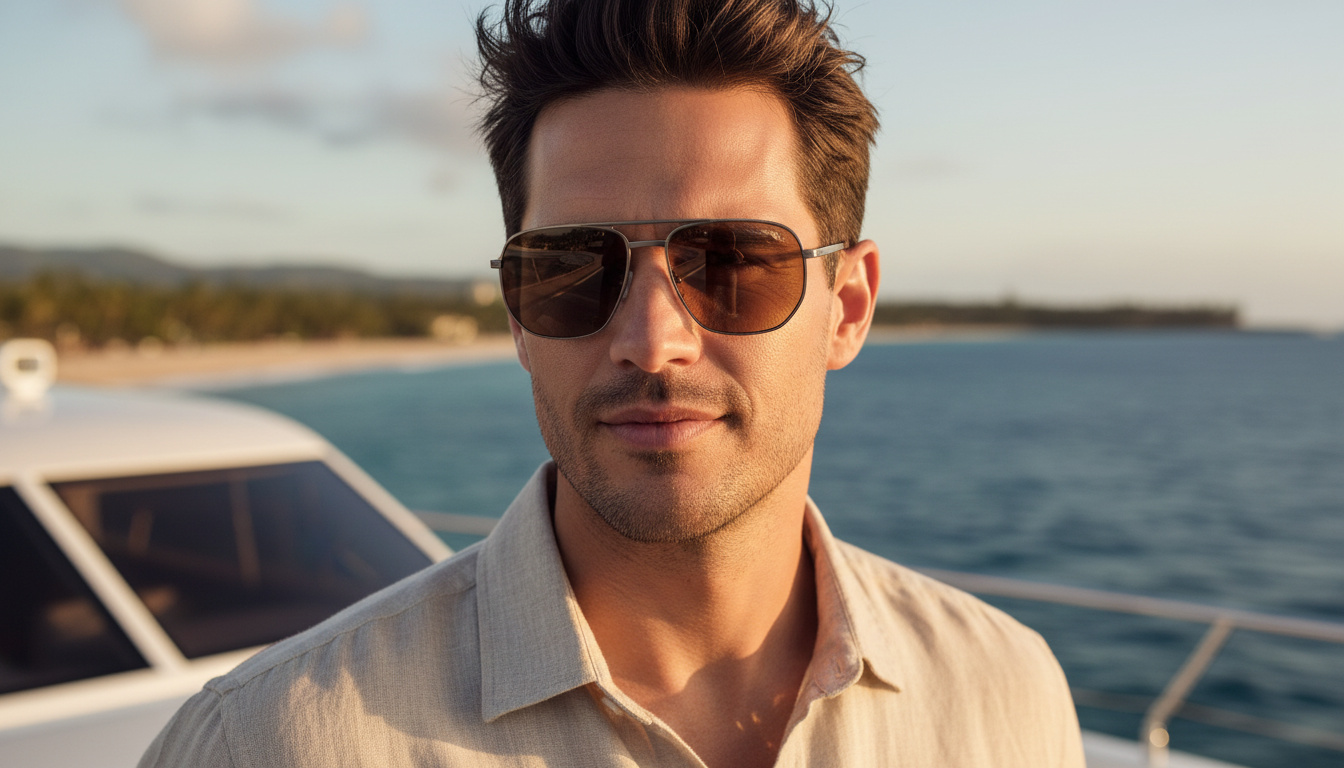 Widok z przodu Maui Jim Sharks Cove (H605-01)
