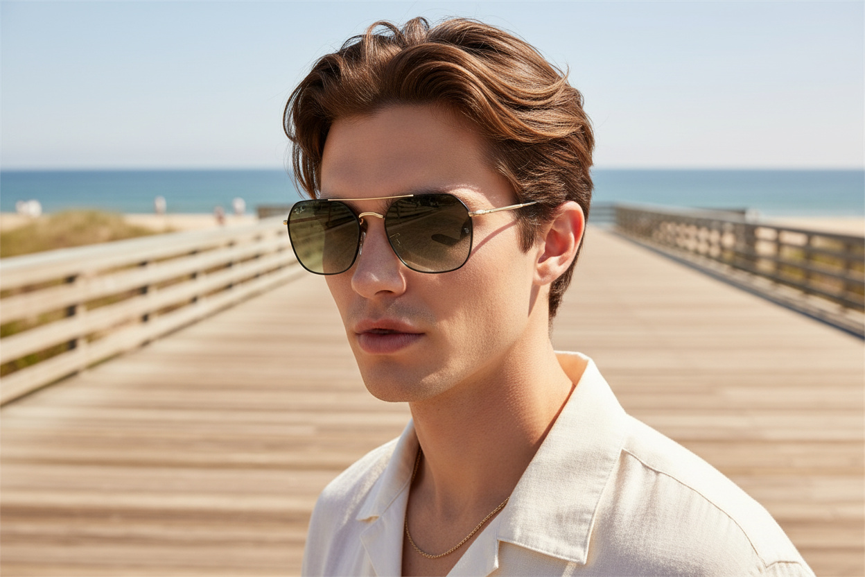 Widok z przodu Ray-Ban JIM (RB3694 - 9271GK)