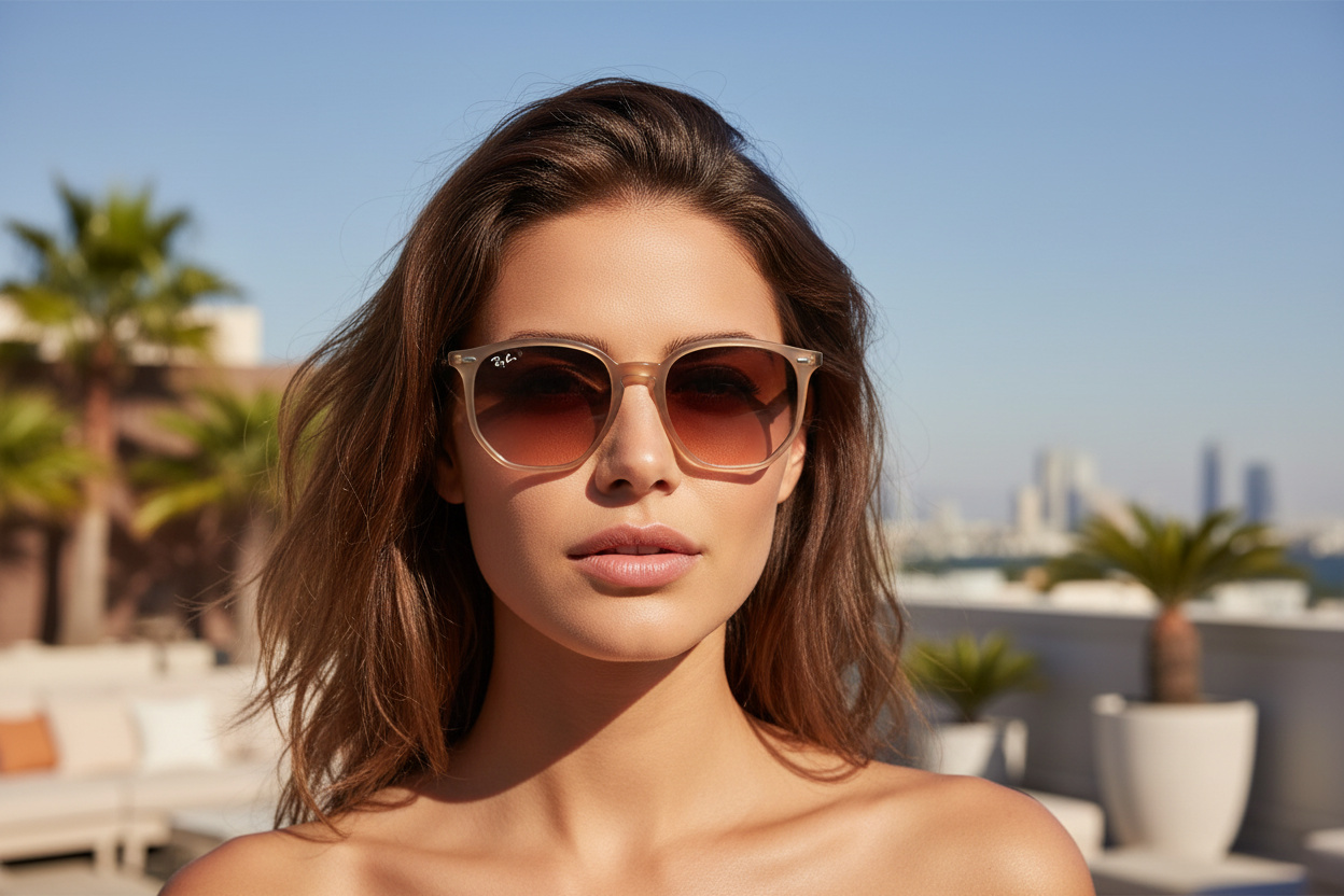 Widok z przodu Ray-Ban RB4306 (678846)