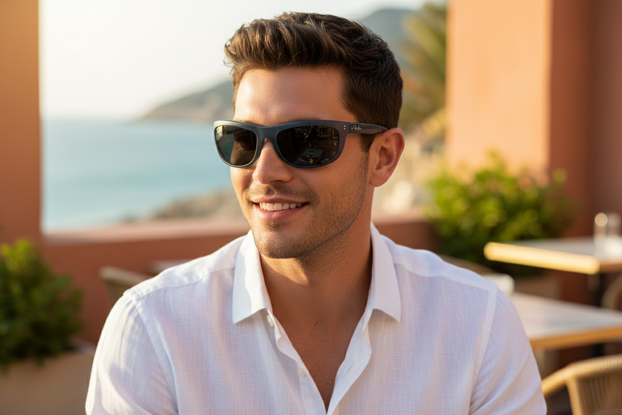 Widok z przodu Ray-Ban BALORAMA (RB4089 - 6042R5)