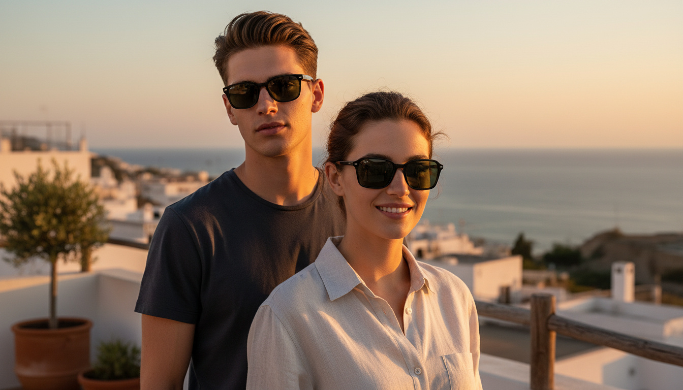 Widok z przodu Ray-Ban RAIMOND (RB2231 - 901/31)