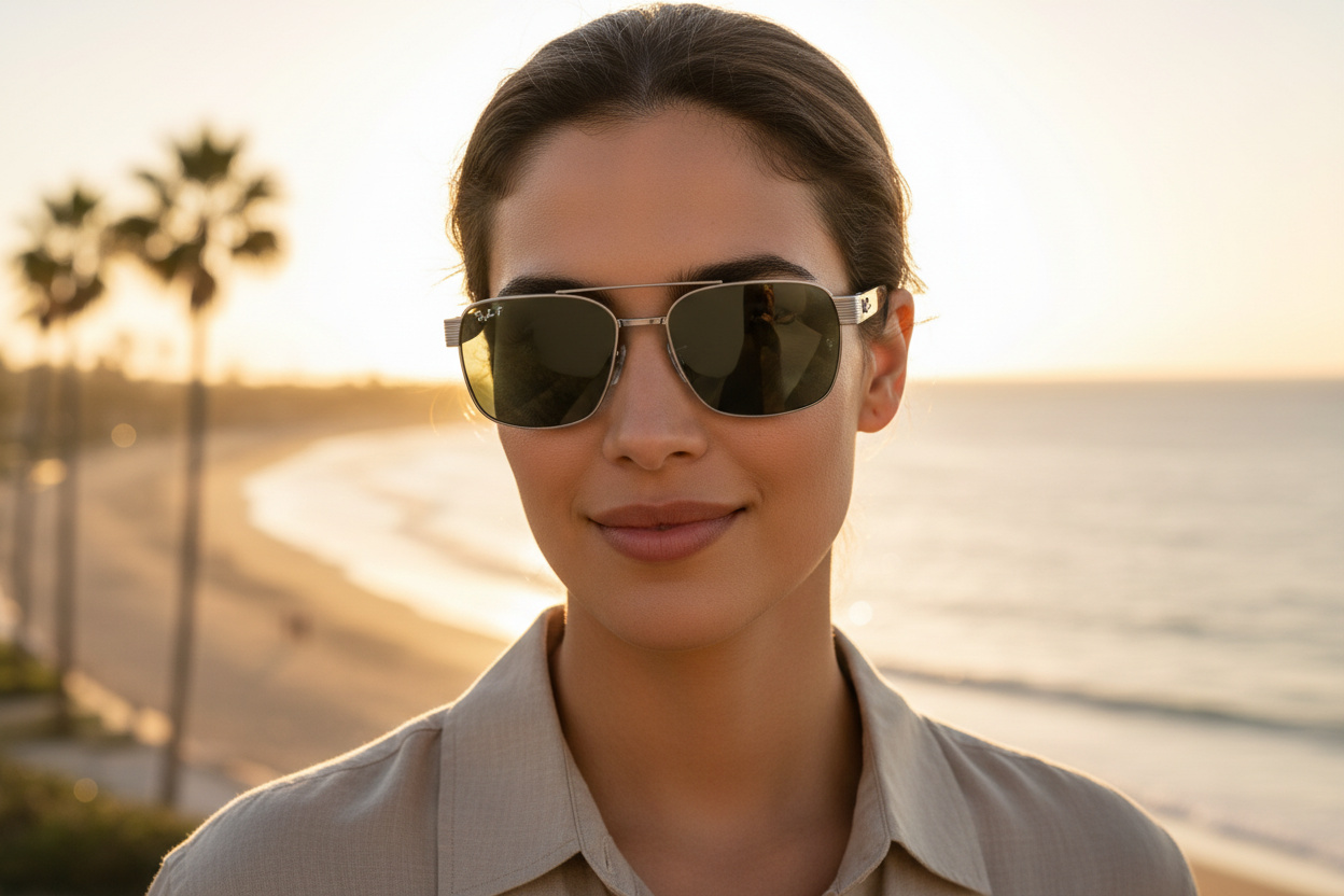 Widok z przodu Ray-Ban RB3751CH (004/3R)