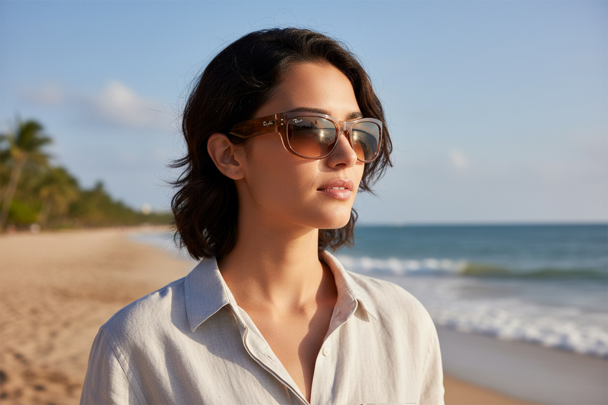 Widok z przodu Ray-Ban MEGA BALORAMA (RB2289 - 140351)