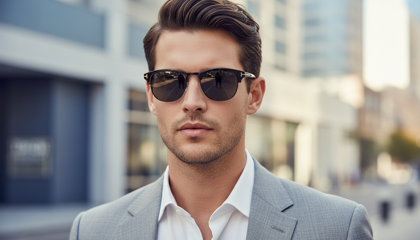 Widok z przodu Tom Ford HENRY (FT0248 - 01D)