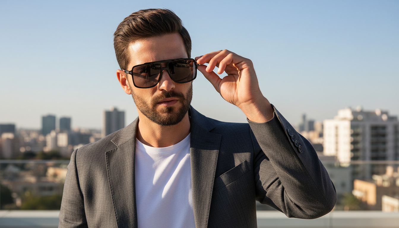 Widok z przodu Tom Ford KEMP (FT1177 - 01A)